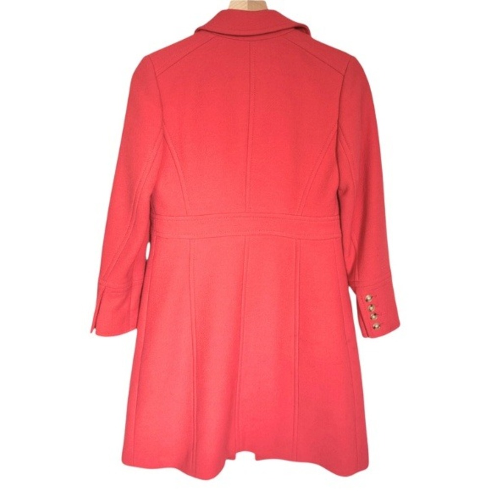 J Crew Classic Lady Day Coat Italian Wool Thinsulate Petite 2 Retail $398 - Picture 3 of 10